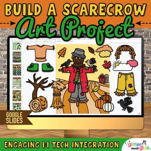 make a scarecrow craft