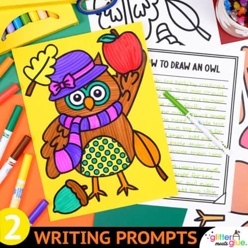 owl craft template