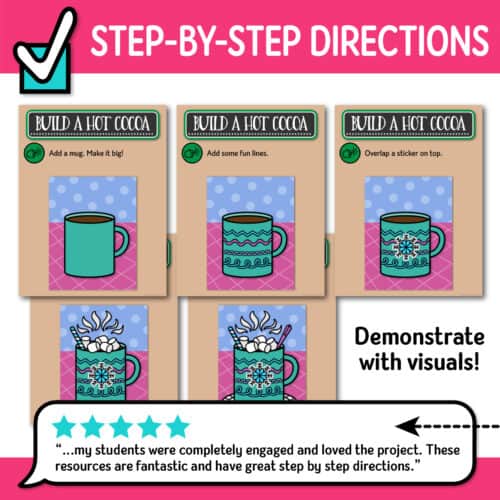 step by step projects for art and technology teachers