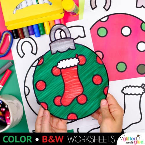 christmas craft for 1st 2nd grade