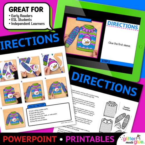 december crafts for 2nd 3rd grade