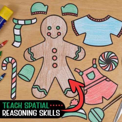 gingerbread man craft templates