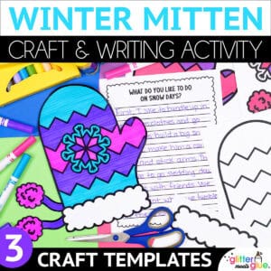 mitten craft for 1st grade