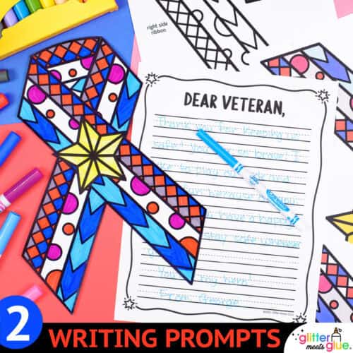 veterans day writing craft