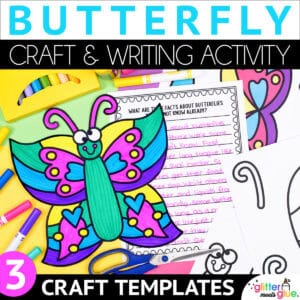 Butterfly Coloring Craft