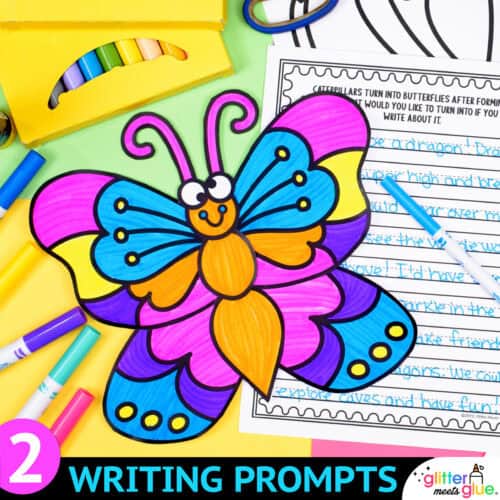 butterfly craft template