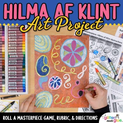 hilma af klint art project for middle school