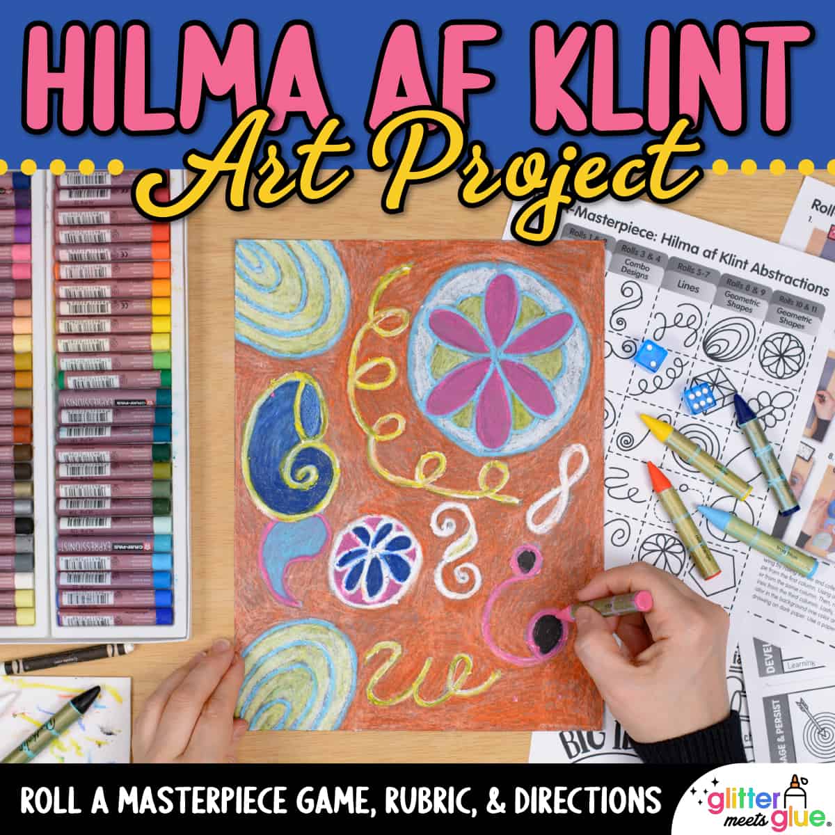 hilma af klint art project for middle school