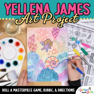 yellena james art lesson for middle or high school