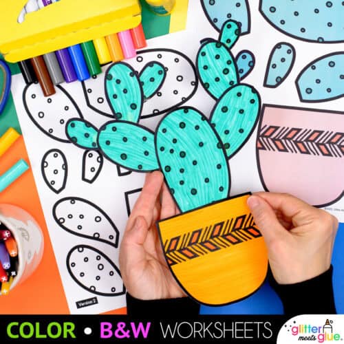 build a cactus craft