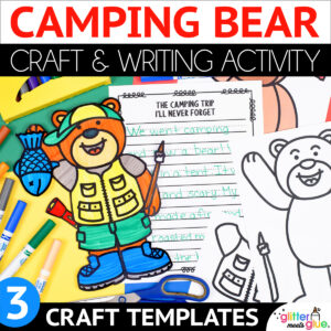 camping bear craft