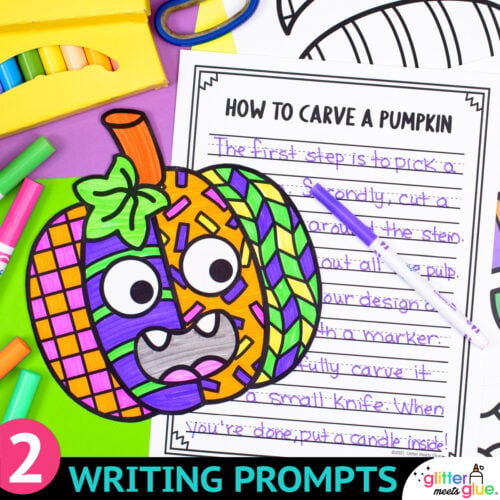 halloween writing crafts