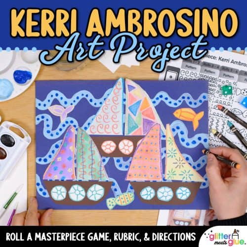 kerri ambrosino art lesson