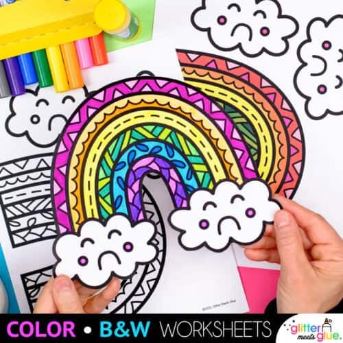 rainbow day craft activity