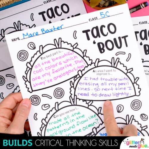peer critique worksheet