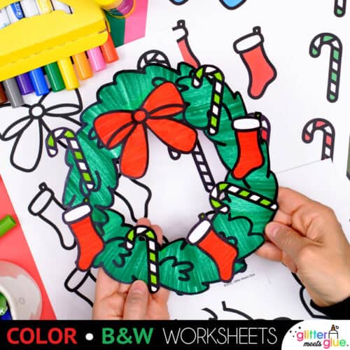 build a christmas wreath