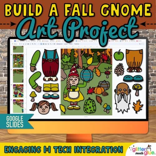 build a gnome craft google slides resource