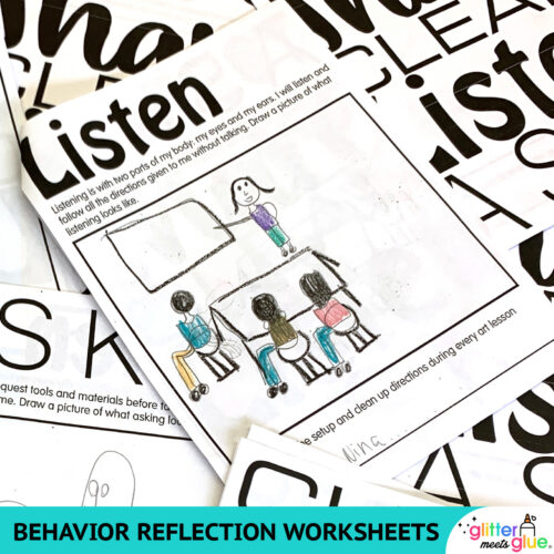 art expectations worksheets for elementary