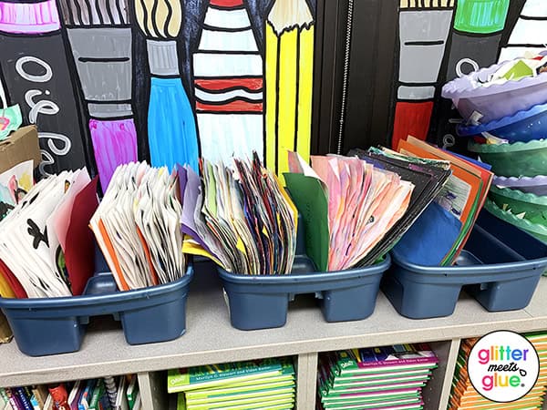 art project storage ideas for back to school