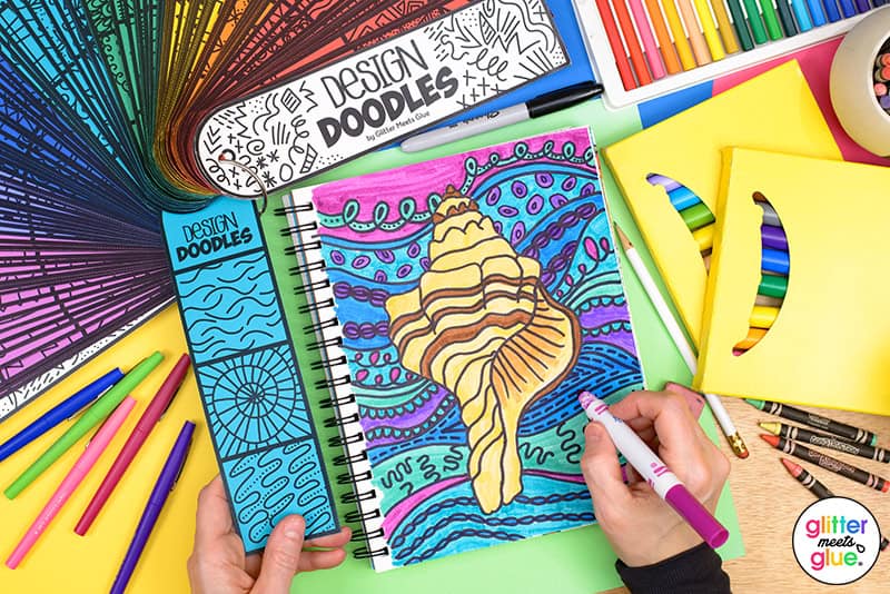 easy doodle designs and patterns booklet 