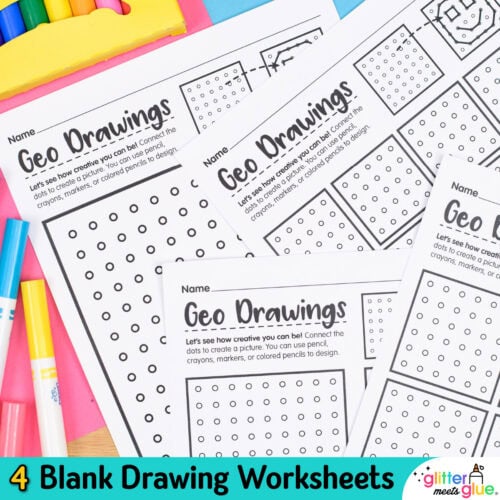 geoboard template printable activities