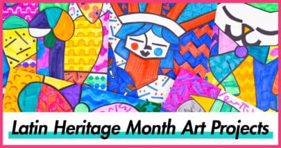 latin heritage month art projects