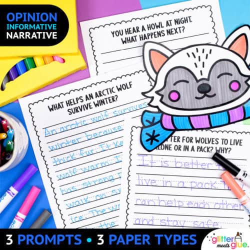 arctic wolf writing prompts