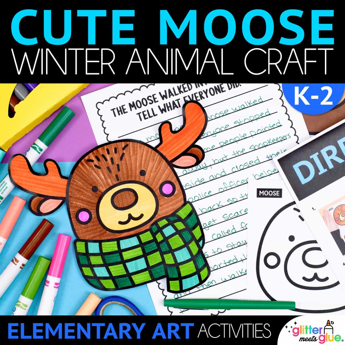 moose craft template