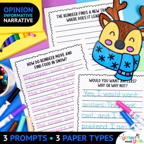 reindeer writing prompts