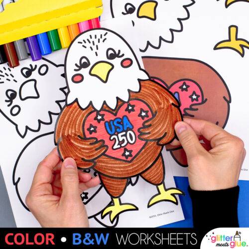 america 250 crafts for 1st 2nd 3rd grade