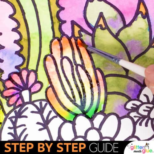 art projects with watercolors