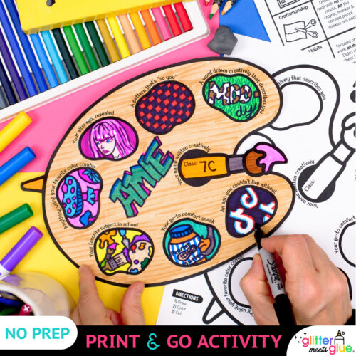 first day of art class middle school