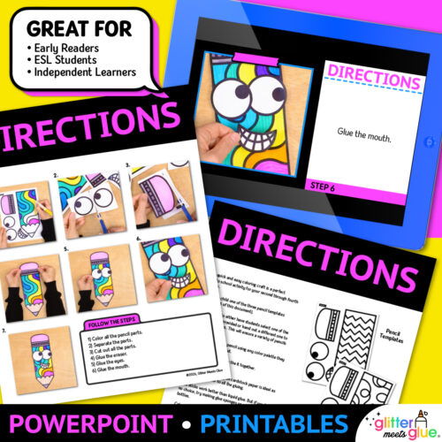 pencil craft template
