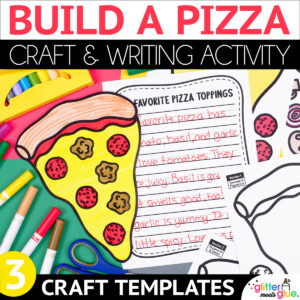 pizza craft activity for 1st 2nd 3rd grade