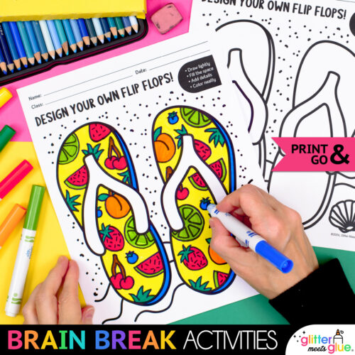 elementary art sub plans for 3rd 4th 5th grade