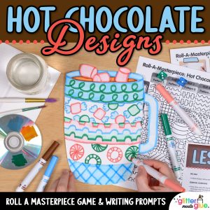 hot chocolate drawing art project