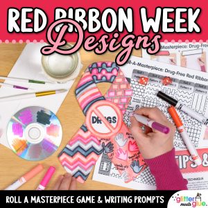 red ribbon week art activity