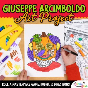 giuseppe arcimboldo fruit faces project for middle school art