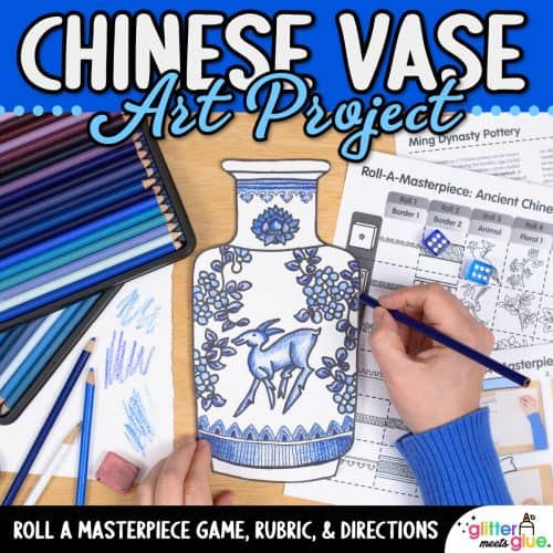 chinese vase art project