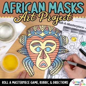 african mask art project for black history month