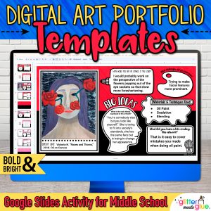 digital art portfolio templates
