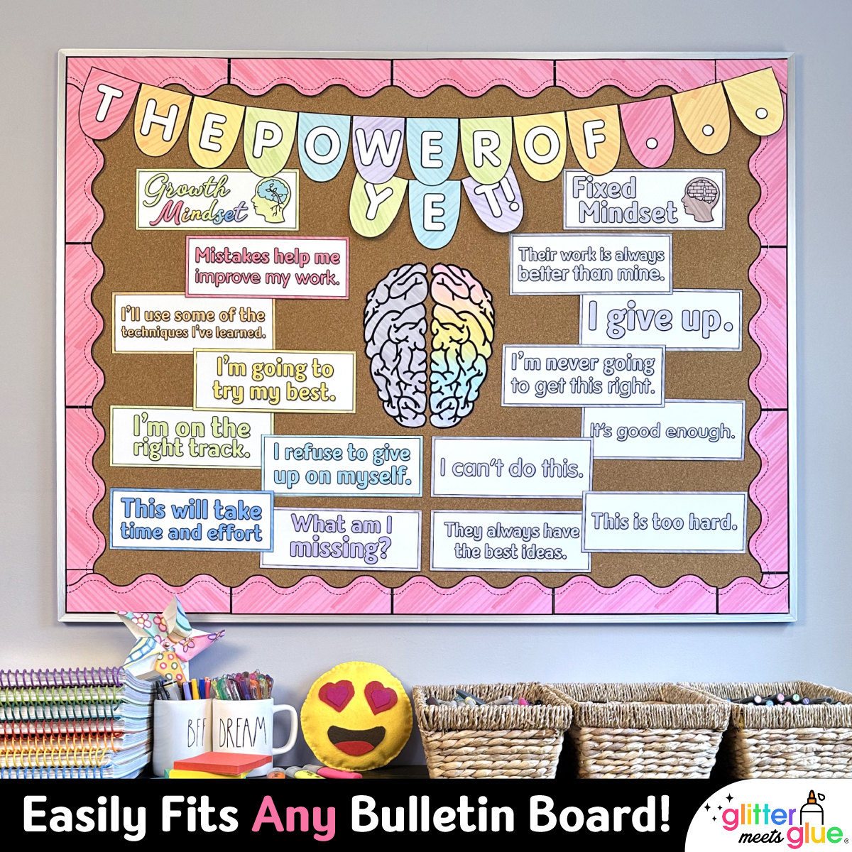 the power of yet bulletin board set