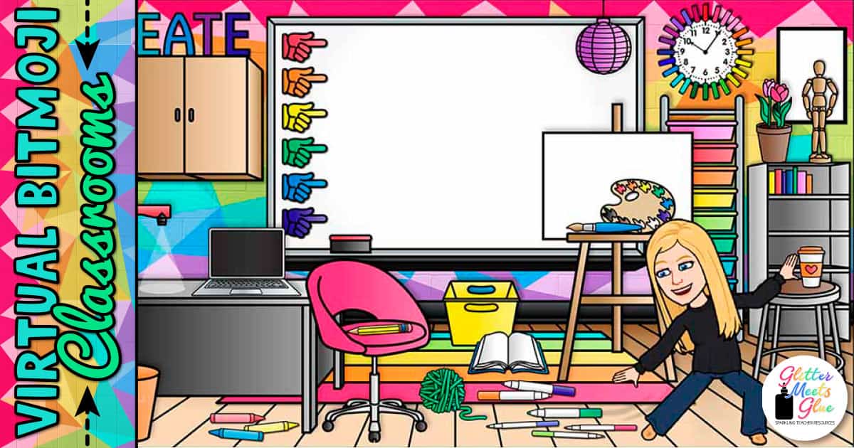 15 Awesome Virtual Bitmoji Classroom Ideas Glitter Meets Glue