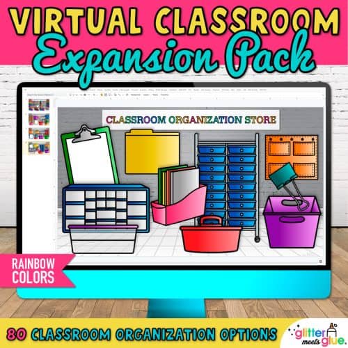virtual classroom school supplies