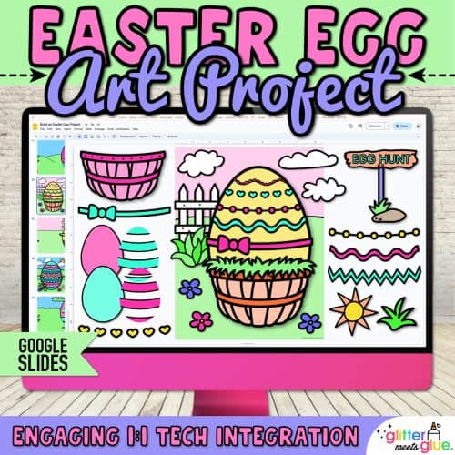 easter egg projects for 1st, 2nd, and 3rd graders