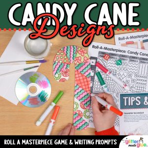 candy cane art project
