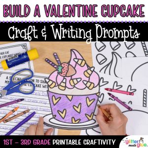 valentines day coloring craft